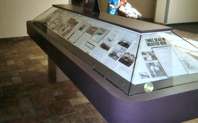 KRMC History Display Case, Main Lobby
